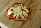 Cheese Pizza And Banana Ice Cream